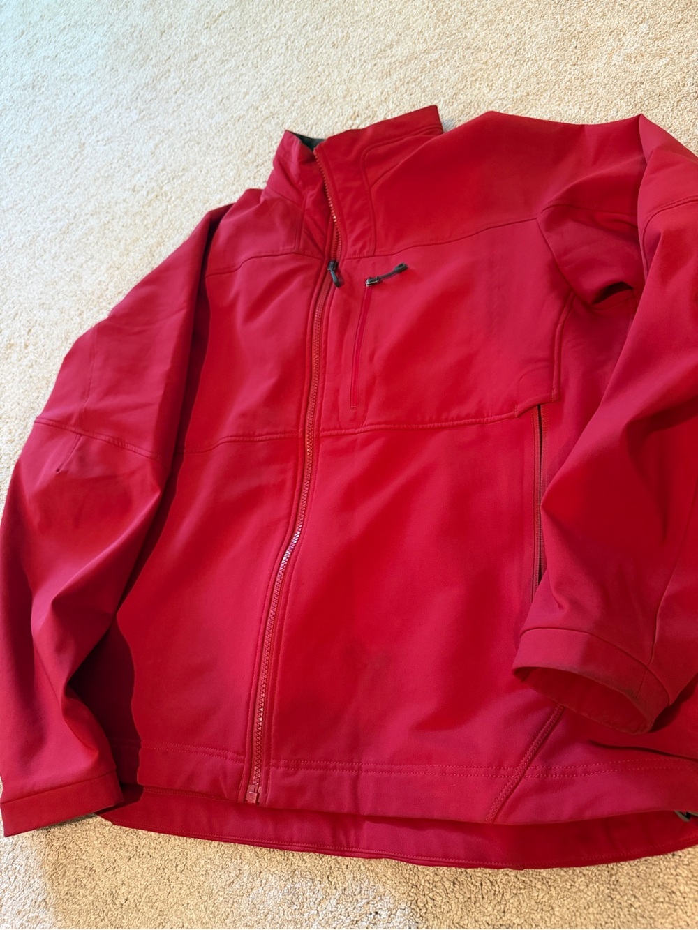 Men’s Patagonia Red Softshell Jacket